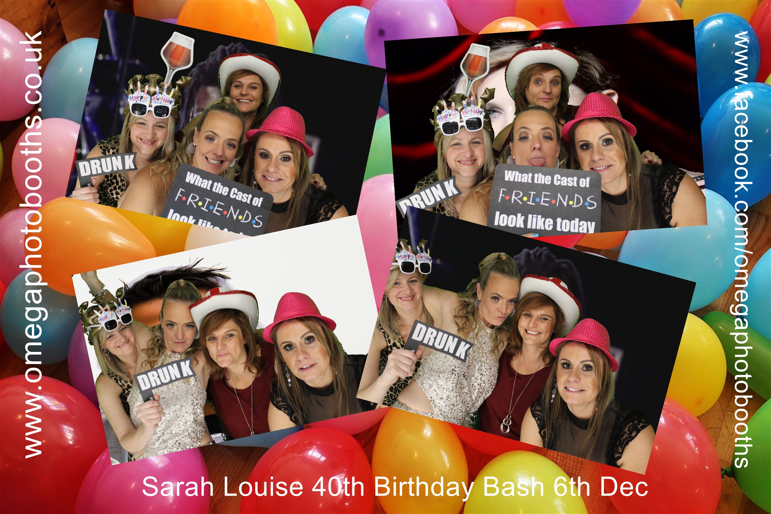 Sarah Louise 40th  | View more photos from the event at gallery.omegaphotobooths.co.uk/u/Omega-Photobooths/Sarah-Louise-40th